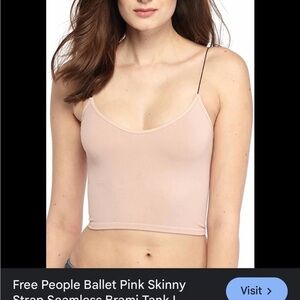 Lot of two XS free people tan camis -